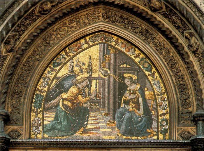 Domenico Ghirlandaio Annunciation china oil painting image